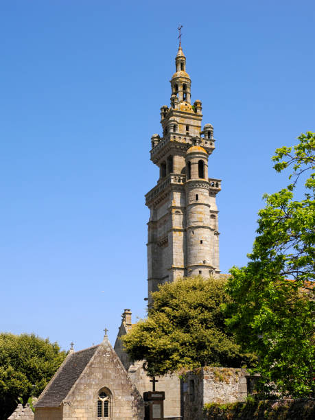 istock Bell tower at Roscoff in France 2148247688