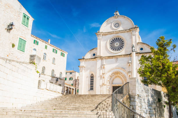 istock Cathedral in Sibenik, Dalmatia, Croatia 2148248536