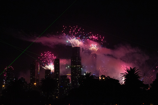 Fireworks New Year’s Eve Melbourne