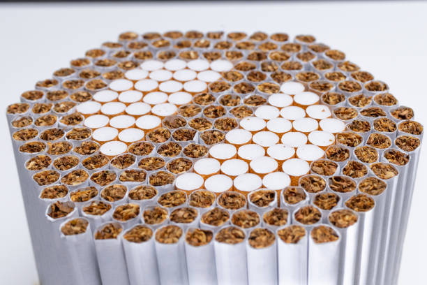 istock no smoking sing made of cigarettes 2148250952