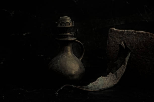 oil lamp from the early 1900s