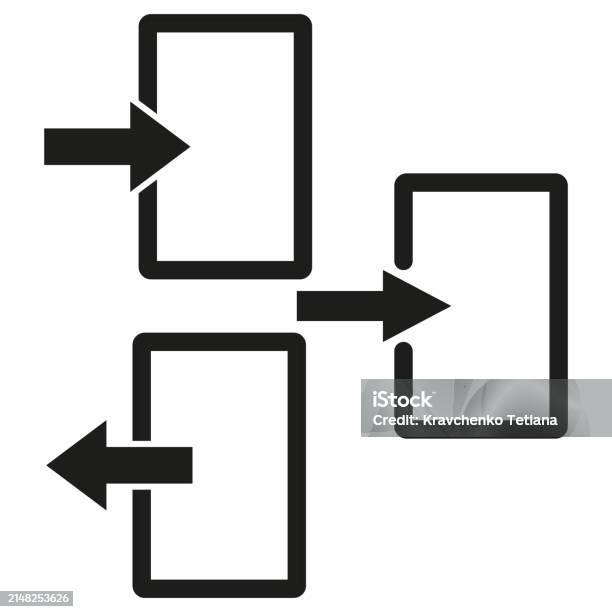 Data Flow Diagram Rectangular Process Blocks Arrows Indicating ...