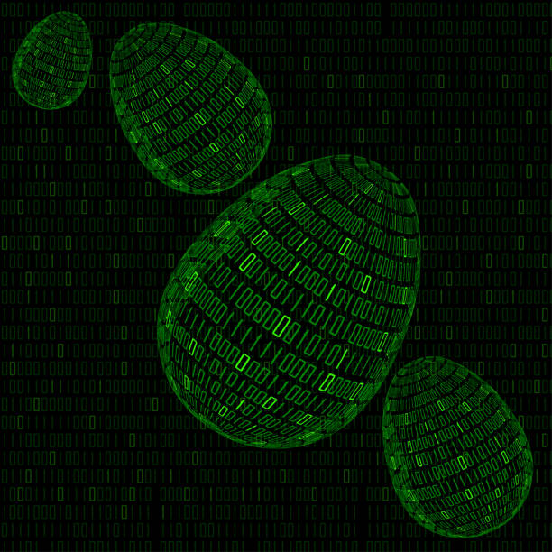 Easter Binary Code 230+ Egg With Barcode Stock Photos, Pictures & Royalty-Free Images - iStock