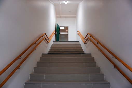 View of a indoor staircase