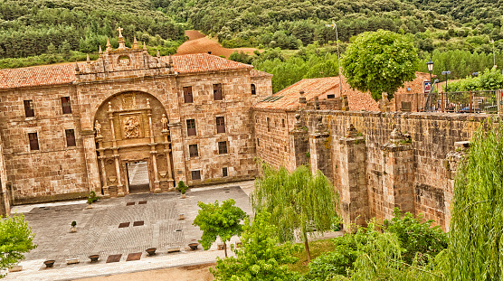 Monastery of San Millán de Yuso, San Millán de La Cogolla Monasteries, UNESCO World Heritage Site, San Millán de la Cogolla, La Rioja, Spain, Europe