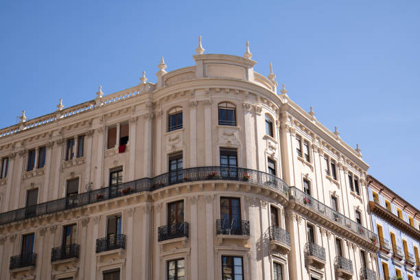 istock Zaragoza old town building architecture, spain 2148266271