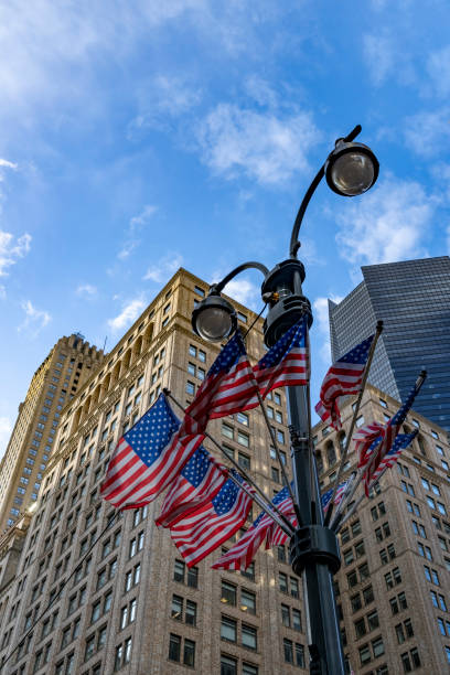 Buildings near the Empire State building on .
