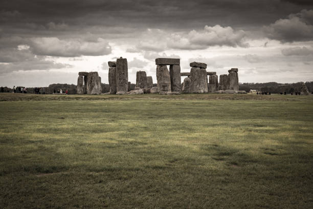 istock Stonehenge in United Kingdom in a dramatic atmosphere 2148273236