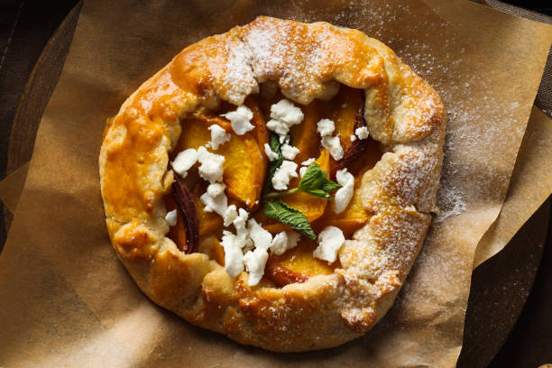 istock Fruit galette, composition for tasty food concept 2148274141