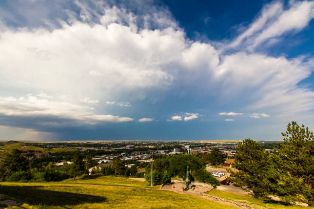 istock Clouds over Rapid City, South Dakota seen from Skyline Drive 2148274670