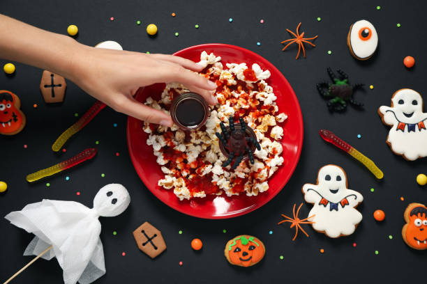 istock Concept of funny Halloween party, space for text 2148279096