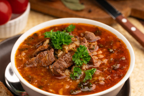 istock Georgian soup kharcho 2148279560