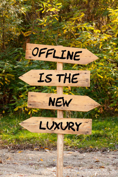 istock Offline Is The New Luxury 2148280217