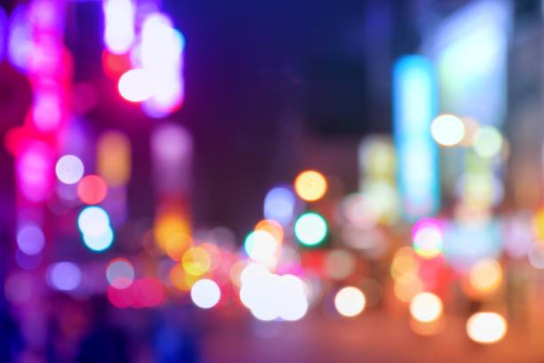 istock Night lights in Taichung, Taiwan 2148284100