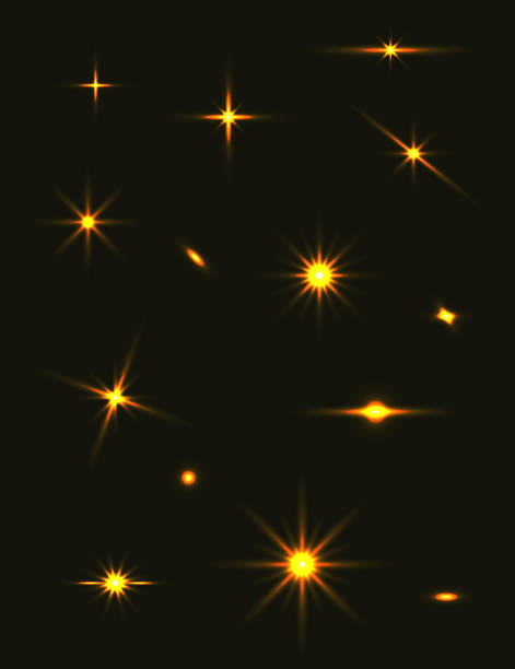 istock Set of sun flares. Sun rays, glowing collection, glowing heart, sunlight, abstract special effect. 2148288182