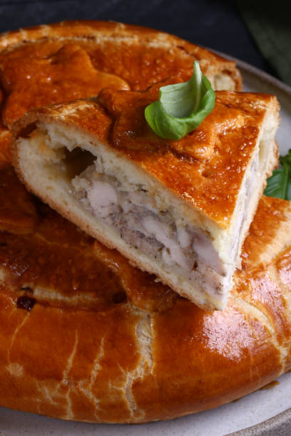 istock homemade meat pie for lunch on the table 2148288795