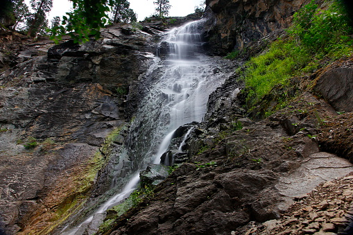 Bridal Veil Falls, Spearfish Canyon Scenic Byway, South Dakota
