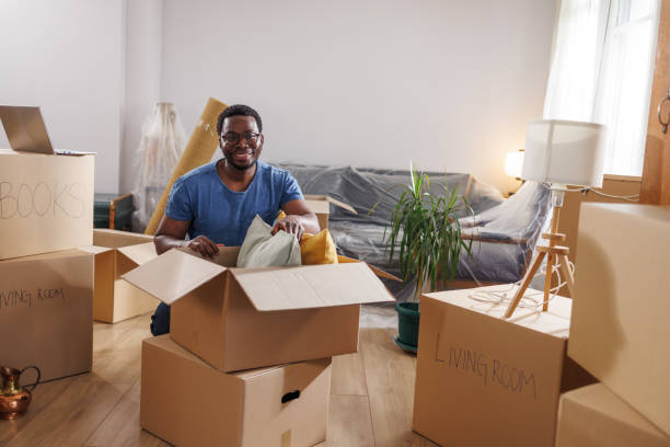 istock Young man excited to finally move into new home 2148293520