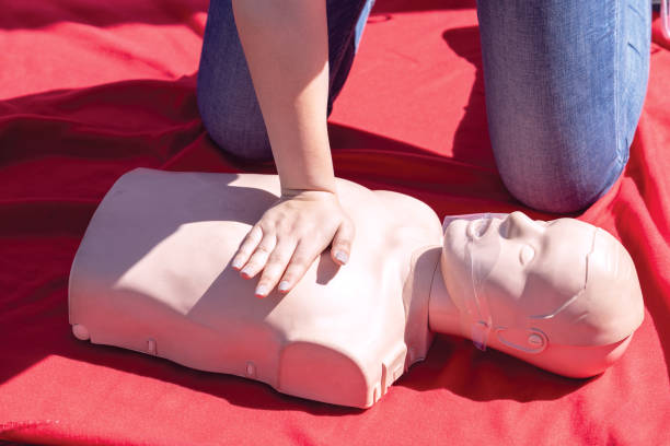 istock CPR - Cardiopulmonary resuscitation and first aid course 2148294172