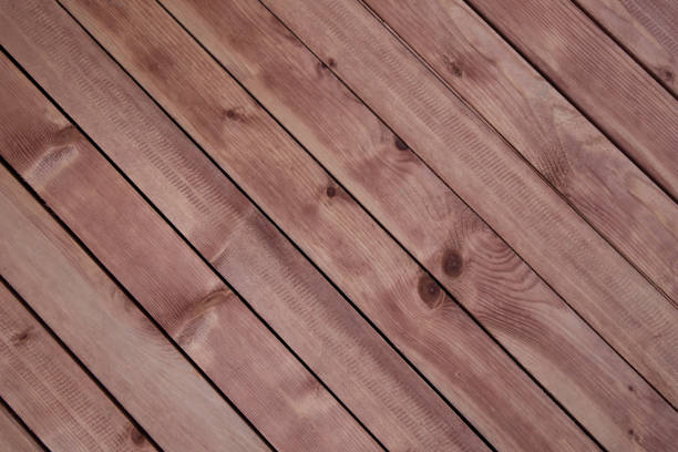 Big Brown wood plank wall texture background