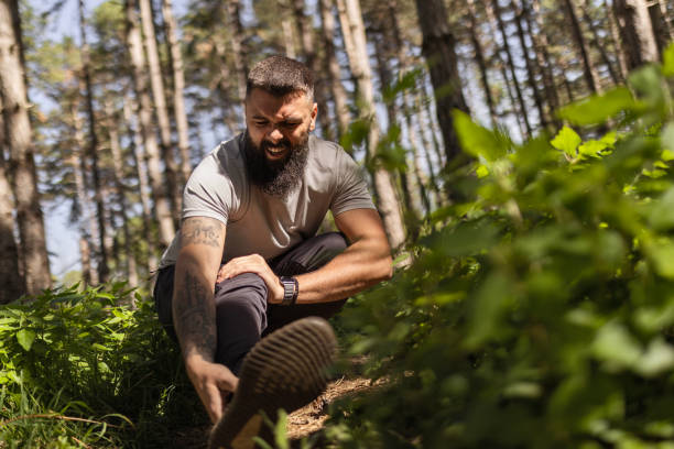 istock Young Man Suffering Injury During Jogging 2148300147
