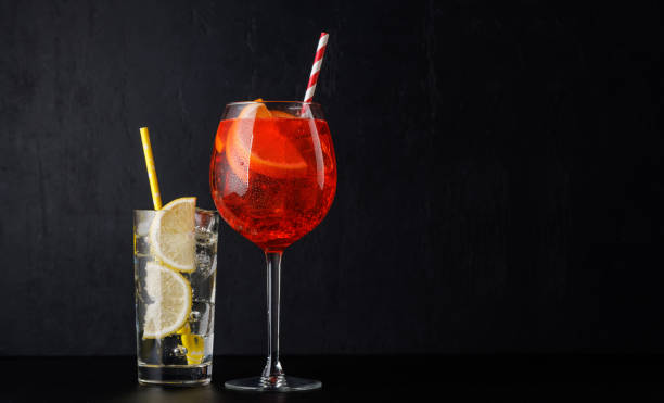 istock Spritz and gin tonic cocktails 2148305641