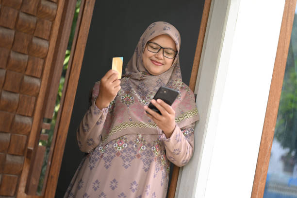 istock Asian woman Shopping online from home 2148308034