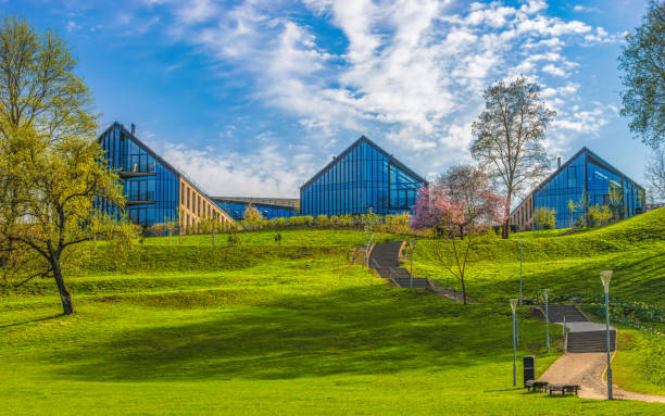 istock Spring in Missionary Garden, Vilnius 2148310497