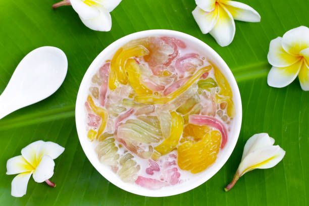 istock Thai dessert in coconut milk 2148312767