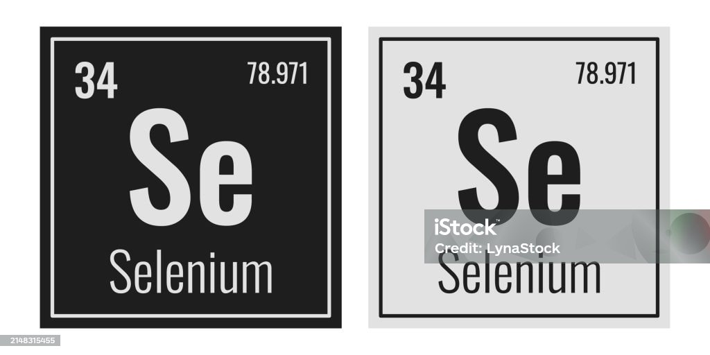 Selenium Symbol Chemical Element Of The Periodic Table Vector ...