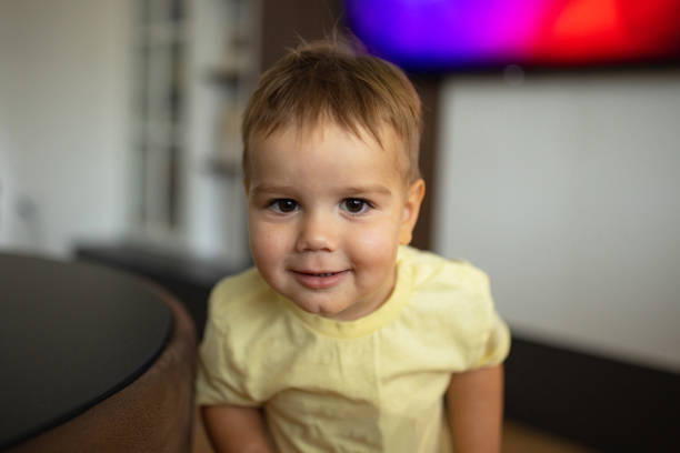 istock Cute little boy posing for a shot at home 2148324270