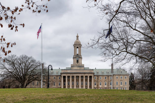 istock The Old Main building on the campus of Penn State University 2148328236