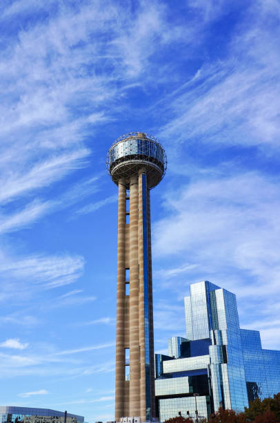 Reunion Tower in downtown Dallas