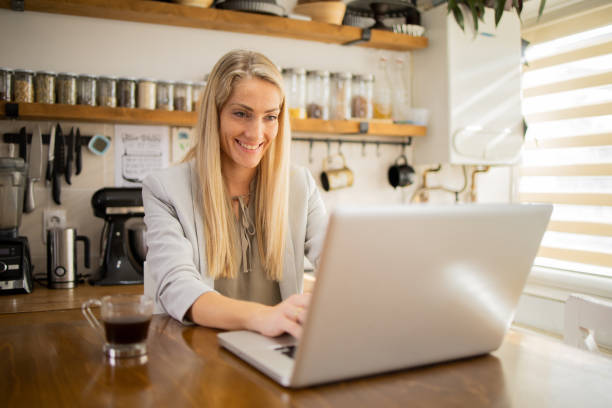 istock Woman is working on a laptop 2148331941