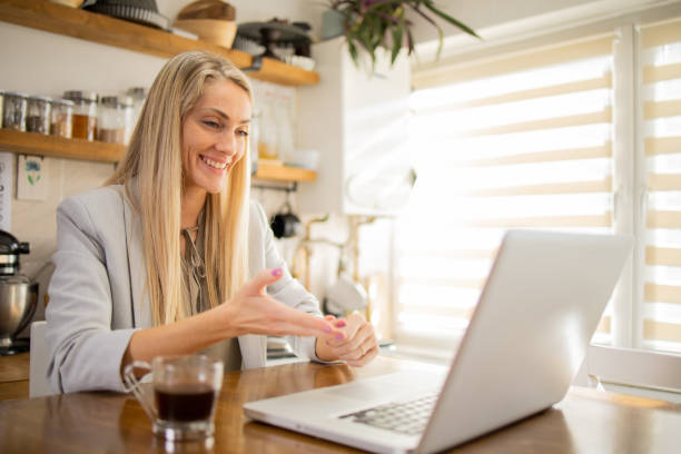 istock Woman is working on a laptop 2148331945