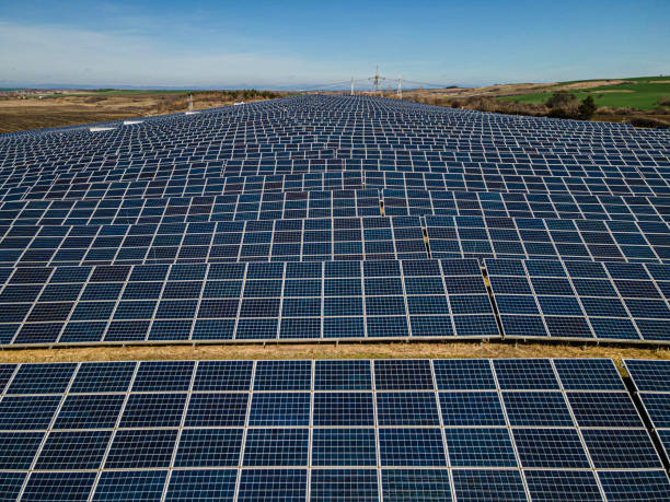 istock Clean Energy Transition. Solar panels & Carbon Neutrality. copy space 2148332116
