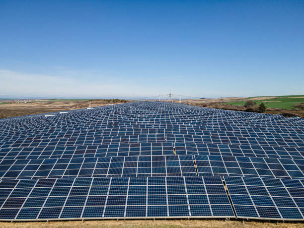 istock Clean Energy Transition. Solar panels & Carbon Neutrality. copy space 2148332119