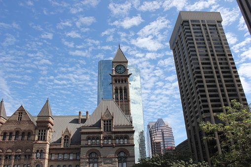 Toronto, Canada. Taken on September 11, 2011. Old City Hall building.