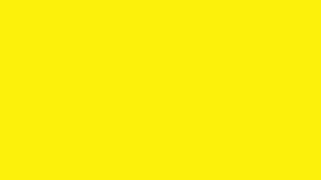 Alarm Clock Silhouette on Yellow