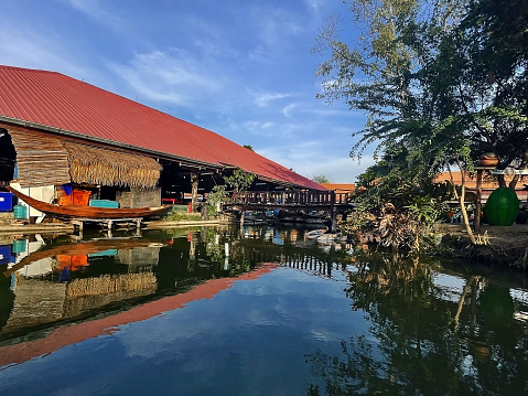 Colorful Journeys: Ayothaya Floating Market's Cultural Extravaganza, Ayutthaya, Thailand