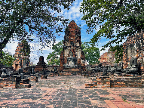 Historic Remnants: Ayutthaya's Testimony to Time, Wat Maha That, Ayutthaya, Thailand