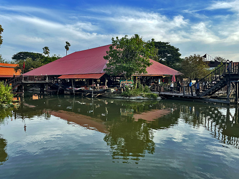 Cultural Haven: Ayothaya Floating Market's Rich Heritage, Ayutthaya, Thailand