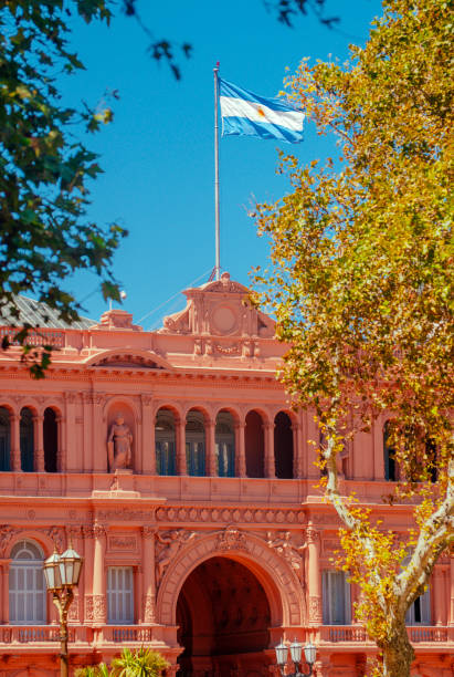 istock Casa Rosada: Iconic Facade of Argentina's Presidential Executive Power 2148355780