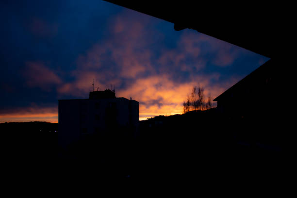 beautiful evening sky