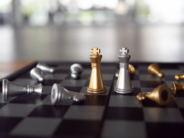 istock chess competition challenge game bishop strategy king piece pawn knight queen intelligence checkmate success chessboard rook sport business battle leisure leadership tactic victory chess piece horse 2148357671