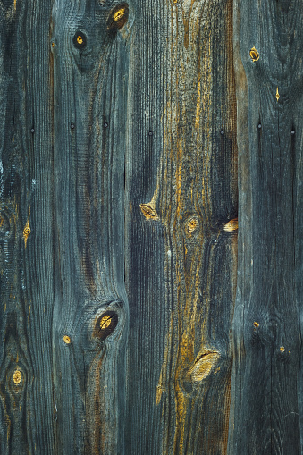 Wooden texture. The wall of old wooden boards. Close-up, Background