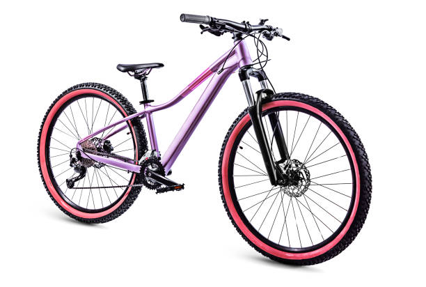 istock Bicycle isolated on white background, modern mountain trail bike 2148359172