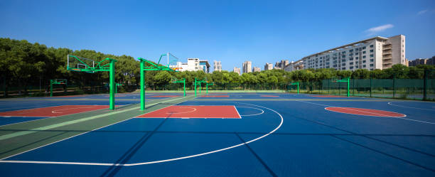 istock Basketball court 2148364757