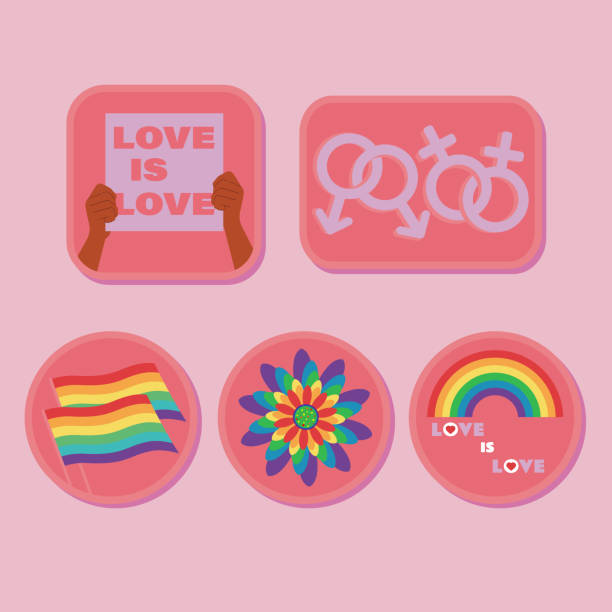 istock A collection of LGBTQ community symbol labels 2148365394