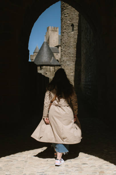 istock Young woman in a fortified wall 2148370986